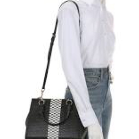 Michael Kors Black and White Women's Bag - Picture 2 of 6